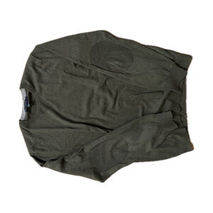 French Connection Olive Green Long Sleeve Sweater - Size M